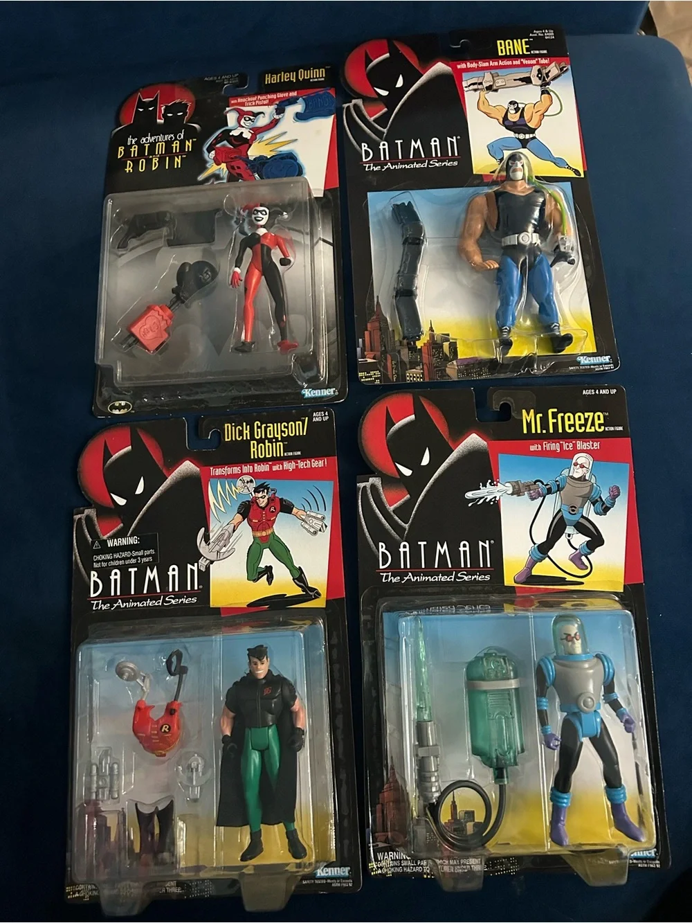Mezco 5 Points Batman The Animated Series Set of 4 Sealed